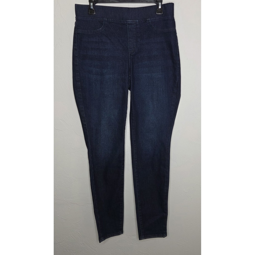 Talbots Pull-On Jegging Jeans Women's Size 8 Blue Denim Stretch 29"Inseam